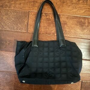 Small Chanel sports line tote